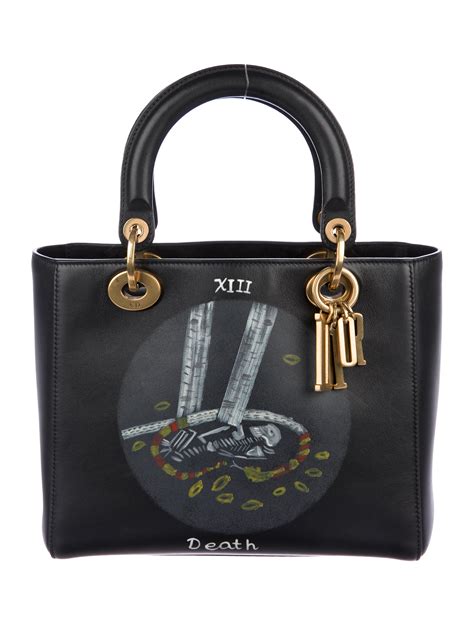 dior tarot card bag